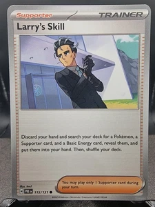 Larry's Skill 115/131 Regular - Pokémon Prismatic Evolutions - Imagen 1 de 1