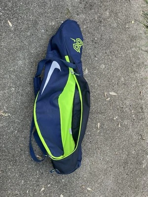 Nike Béisbol Azul Amarillo Bate Bolsa de Viaje Deportes Almacenamiento Aire Libre Verano Foto 1 de 4