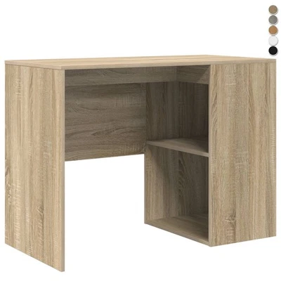 Modern Schreibtisch mit Bücherregal Computertisch PC Bürotisch Arbeitstisch Neu - Bild 1 von 4