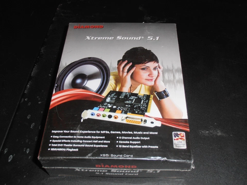 Xtreme Sound 5.1 Sound Card (PC, 2009) Factory Sealed - Image 1 of 1