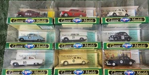 Corgi Classic Models The Winners Group Of 9 With Rare Jim Clark Cortina Mint - Picture 1 of 24