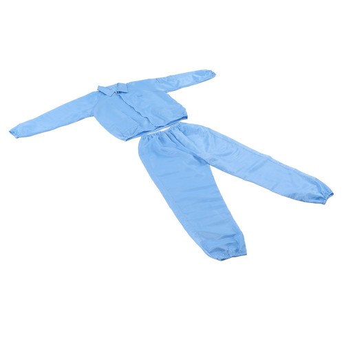 VETEMENTS ▪ESD Cappotto Poliestere Vernice Protettiva Officina Spacco Pulizia Vestiti per