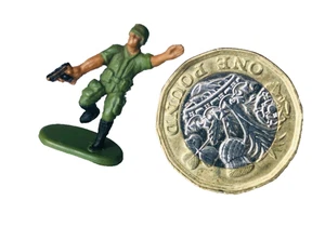 Toy Car Micro Machines Military Army Man Toy Soldier Vintage ra - Picture 1 of 4