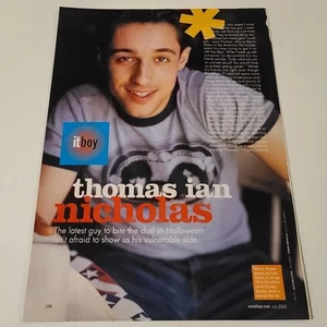 Thomas Ian Nicholas 1 Page Article/Clipping - Picture 1 of 1