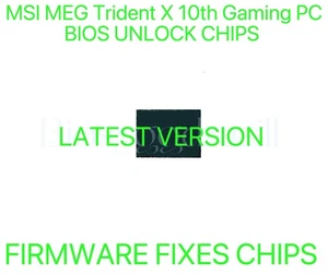 MSI MEG Trident X 10th Gaming PC, BEZ HASŁA FIRMWARE BIOS CHIP NAJNOWSZA WERSJA - Zdjęcie 1 z 1