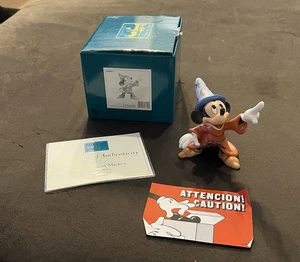 WDCC Fantasia Stregone Topolino VISA Esclusivo La Magia di Topolino NUOVO in Scatola - Foto 1 di 4