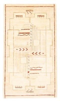 3'0" x 5'2" Hand Knotted Area Rug Traditional Oriental Wool Carpet - Image 1 of 4