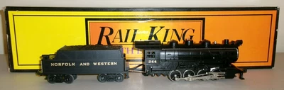 Rail King MTH Trains 0-8-0 Norfolk & Western Scale Switch Engine Item RK-1111L B - Image 1 of 4