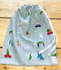 Sophie Allport Home For Christmas Storage Bag - Green -Made In Cornwall