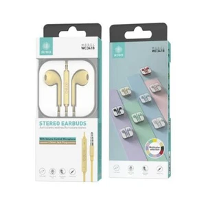 Auricular Ikrea WC3418 Auriculares Estéreo 4 generación 3.5mm 1.2M Envió Gratis - Imagen 1 de 16