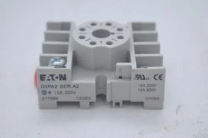 NEW Eaton Cutler Hammer D3PA2 Socket, Used with D3PR2 and D3PF2 Relays, TRNP Tim - Picture 1 of 3