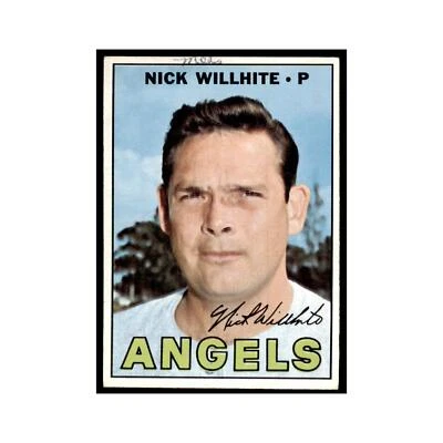 1967 Topps Nick Willhite Angels #249 - Image 1 of 3