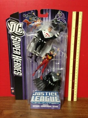 DC Comics Justice League Superman Wonder Woman Batman  Action Figures Set J3705 - Image 1 of 4