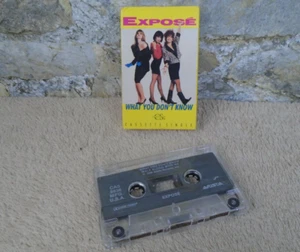 Vintage Expose Cassette Single What You Don't Know 1989 Arista - Picture 1 of 5