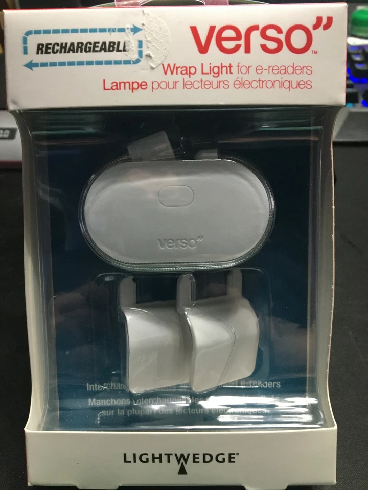 Verso White Wrap Light Rechargeable by Lightwedge NEW - Image 1 of 2
