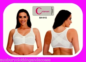 Just In Improved Beautiful Lace front fastening Posture Bra Unwired 34=44 B to E - Picture 1 of 11