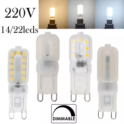 3w 5w G9 Led Corn Light Bulb Mini Clear Shell Lamp 360beam Lampada Warm Dimmable - Image 1 of 4