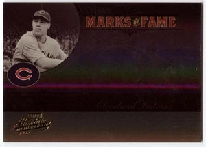 Bob Feller 2005 Absolute Marks of Fame Spectrum Version Indians #d 12/25 ! - Picture 1 of 1