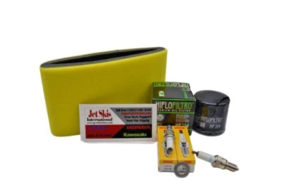 Kit de puesta a punto Kawasaki Brute Force 750 filtro aire/aceite bujía con lavadora Foto 1 de 4