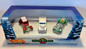 Vintage Hot Rods by Hot Wheels Diecast Car Set of 3 - Year 2000 SEALED! - Picture 1 of 4