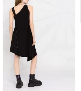 JUST CAVALLI schwarzes asymmetrisches Etuikleid Gr. 38 XS - Bild 1 von 17