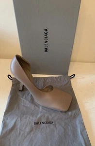BALENCIAGA Décolleté donna in pelle tacco Tg It 38,5 - Foto 1 di 10