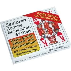 2x 55 Senioren Romme Karten Rommekarten Spielkarten Canasta Rommékarten Rommé - Bild 1 von 1