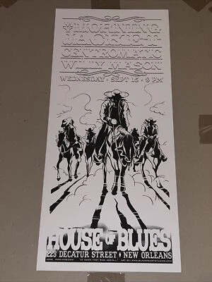 My Morning Jacket Original Concert Poster From New Orleans - Image 1 of 3