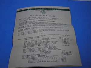 1950 B. Levy Estate letter to the Oil Producers of Northwestern Pa. - Bild 1 von 7