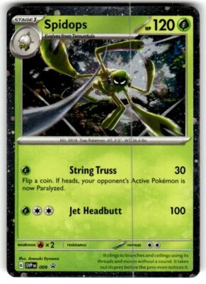 Spidops 009 Sv: Scarlet & Violet Promo Cards Holo Black Star NM - Image 1 of 2