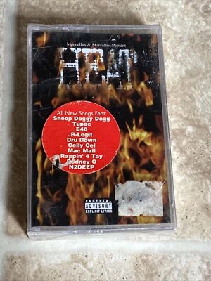 Marvellus & Marcellus Presents Heat Cassette Tape 2Pac Snoop e40 Dru Down 90’s - Image 1 of 4