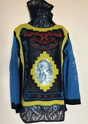 Exceptionnel pull vintage Jean-Paul Gaultier, taille L, parfait état - Photo 1/4