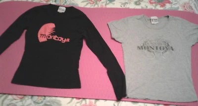 2 camisas para mujer Juan Pablo Montoya 2008 NASCAR - 1 manga larga + 1 manga corta Foto 1 de 4