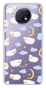 Coque en silicone imprimée compatible Xiaomi Redmi Note 9T 5G Mouton Nuage - Picture 1 of 3