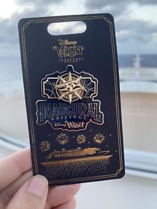NEW Disney Cruise Line DCL Wish Inaugural Sailings Ship Logo Pin MOC