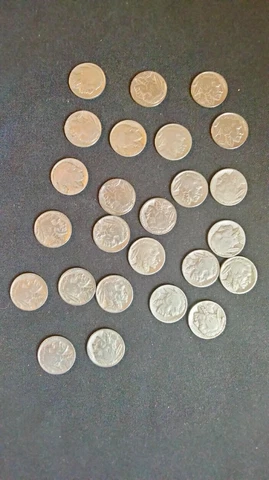 Buffalo Nickels Lot of (25) Readable Dates - FREE Shipping! Cover