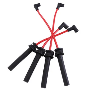 RED 8.5MM PERFORMANCE IGNITION LEADS MINI ONE COOPER S 1.6 R50 R52 R53 R56 R57 - Picture 1 of 11