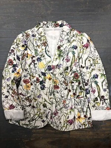Gucci Girls Flowered Blazer Size 8 - Picture 1 of 22