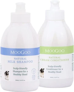 MooGoo Natural Milk Shampoo & Cream Conditioner - Bundle