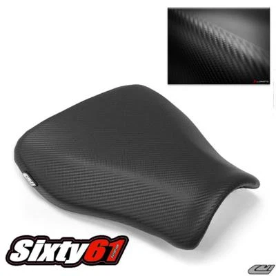 Honda CBR 600RR Seat Cover 2007-2020 2021 2022 2023 2024 Luimoto Black Rider - Image 1 of 2