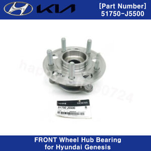 Genuine FRONT Wheel Hub Bearing 51750J5500 for Hyundai Genesis G70 Stinger 17-22
