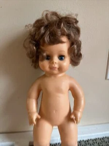 Doll American Baby Doll by PLAYMATES # 8161 Rubber Sleepy Eyes 14" Bx2 - Picture 1 of 6