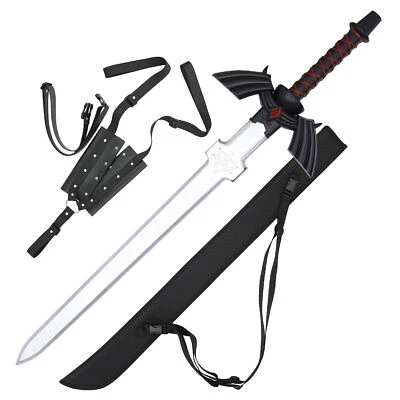 Zelda Dark Night Red Trifuerza Entrenamiento Espuma Espada 31" Prop, Link Cosplay y LARP Foto 1 de 4