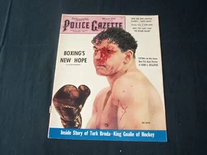 1951 MARCH THE NATIONAL POLICE GAZETTE MAGAZINE - REX LAYNE - B 5648 - Picture 1 of 4
