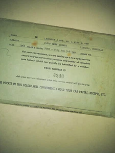 Sammlerstück Betriebsanleitung & Cover für 1964 Ford -Ctry Sdn. 9-P Wgn - Bild 1 von 3