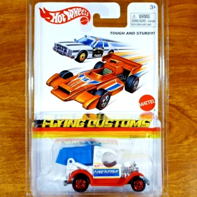 Hot Wheels Flying Customs Dumpin' A Blanco Rojo BW Blackwall Tailandia 2013 Foto 1 de 3