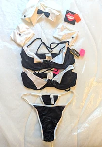 Stripper female TUXEDO Exotic Dancer outfit set Classy w/ extras MONEY MAKER - Picture 1 of 1
