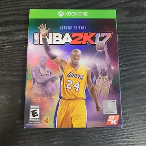 NBA 2K17 Legend Edition Microsoft Xbox One Brand New Factory Sealed - Picture 1 of 6