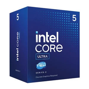 Intel Core Ultra 5 225F LGA1851 CPU Processor Without Gpu Integrated 10C/10T - Picture 1 of 6