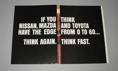 1990 Chrysler Corp Large Ad Advertisement -  Iacocca Stealth, Viper, Lamborghini - Image 1 of 4